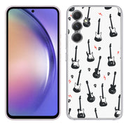 Rock Guitar Print Slim Cover For Samsung Galaxy A (A42, A35, A25, A15, A11, A03S), Print in USA