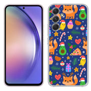 Cute Xmas Print Slim Cover For Samsung Galaxy A (A42, A35, A25, A15, A11, A03S), Print in USA