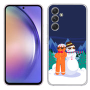 Cool Snowman Print Slim Cover For Samsung Galaxy A (A42, A35, A25, A15, A11, A03S), Print in USA