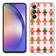 Gingerbread Man Print Slim Cover For Samsung Galaxy A (A42, A35, A25, A15, A11, A03S), Print in USA