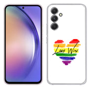 Rainbow Love 2 Print Slim Cover For Samsung Galaxy A (A42, A35, A25, A15, A11, A03S), Print in USA