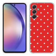 Polka Dot 1 Print Slim Cover For Samsung Galaxy A (A42, A35, A25, A15, A11, A03S), Print in USA