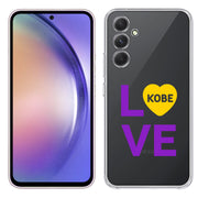 Love Kobe 3 Print Slim Cover For Samsung Galaxy A (A42, A35, A25, A15, A11, A03S), Print in USA