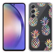 Pineapple Print Slim Cover For Samsung Galaxy A (A42, A35, A25, A15, A11, A03S), Print in USA