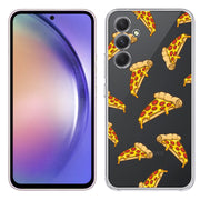 Yummy Pizza Print Slim Cover For Samsung Galaxy A (A42, A35, A25, A15, A11, A03S), Print in USA