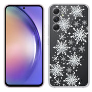 Snowflake 2 Print Slim Cover For Samsung Galaxy A (A42, A35, A25, A15, A11, A03S), Print in USA