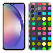 Polka Dot 15 Print Slim Cover For Samsung Galaxy A (A42, A35, A25, A15, A11, A03S), Print in USA