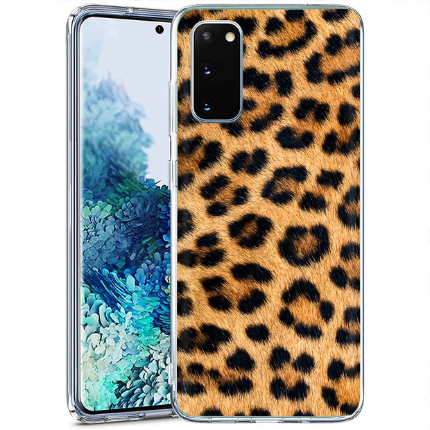 Leopard Fur 4 Print Slim Cover For Samsung Galaxy S (S24, S23, S22, S21 / Plus, FE, Ultra), Print in USA