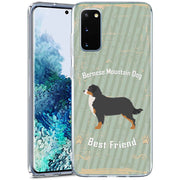 Bernese Dog Print Slim Cover For Samsung Galaxy S (S24, S23, S22, S21 / Plus, FE, Ultra), Print in USA