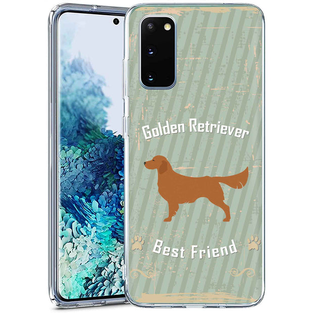 Retriever Dog Print Slim Cover For Samsung Galaxy S (S24, S23, S22, S21 / Plus, FE, Ultra), Print in USA