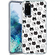 Cute Kitten Print Slim Cover For Samsung Galaxy S (S24, S23, S22, S21 / Plus, FE, Ultra), Print in USA