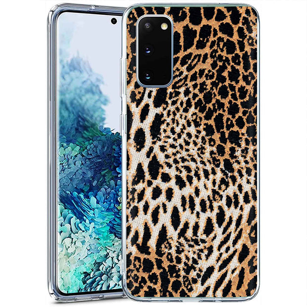 Leopard Pattern Print Slim Cover For Samsung Galaxy S (S24, S23, S22, S21 / Plus, FE, Ultra), Print in USA