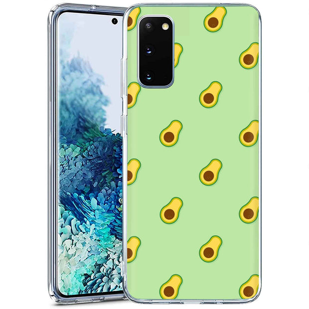 Avocado Print Slim Cover For Samsung Galaxy S (S24, S23, S22, S21 / Plus, FE, Ultra), Print in USA