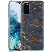 Gold Marble Print Slim Cover For Samsung Galaxy S (S24, S23, S22, S21 / Plus, FE, Ultra), Print in USA