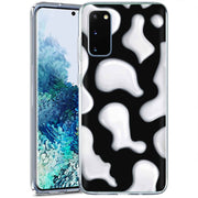 CowHide Black Print Slim Cover For Samsung Galaxy S (S24, S23, S22, S21 / Plus, FE, Ultra), Print in USA