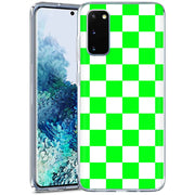 Bright Checker Print Slim Cover For Samsung Galaxy S (S24, S23, S22, S21 / Plus, FE, Ultra), Print in USA