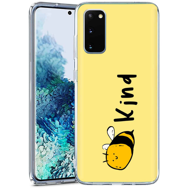 Bee Kind Print Slim Cover For Samsung Galaxy S (S24, S23, S22, S21 / Plus, FE, Ultra), Print in USA