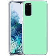 Mint Green Print Slim Cover For Samsung Galaxy S (S24, S23, S22, S21 / Plus, FE, Ultra), Print in USA