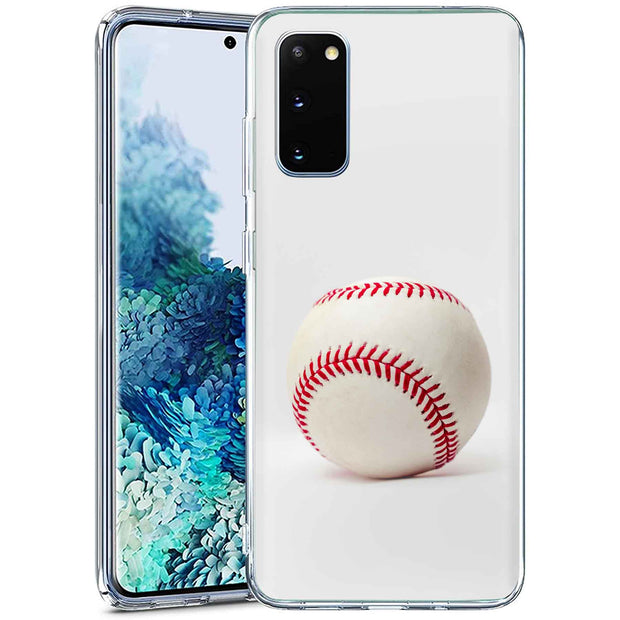 Baseball Sport Print Slim Cover For Samsung Galaxy S (S24, S23, S22, S21 / Plus, FE, Ultra), Print in USA