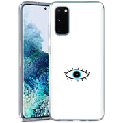 Evil Eye Print Slim Cover For Samsung Galaxy S (S24, S23, S22, S21 / Plus, FE, Ultra), Print in USA