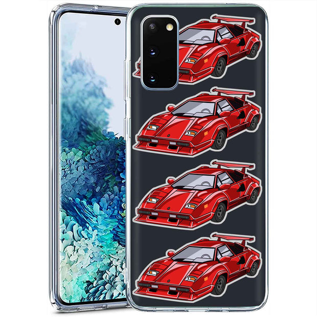 Lambo Countach Print Slim Cover For Samsung Galaxy S (S24, S23, S22, S21 / Plus, FE, Ultra), Print in USA