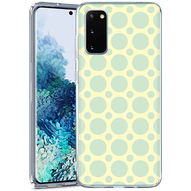 Turtle Circle Print Slim Cover For Samsung Galaxy S (S24, S23, S22, S21 / Plus, FE, Ultra), Print in USA