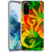 Marijuana Art Print Slim Cover For Samsung Galaxy S (S24, S23, S22, S21 / Plus, FE, Ultra), Print in USA