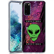 Alien Weed Print Slim Cover For Samsung Galaxy S (S24, S23, S22, S21 / Plus, FE, Ultra), Print in USA