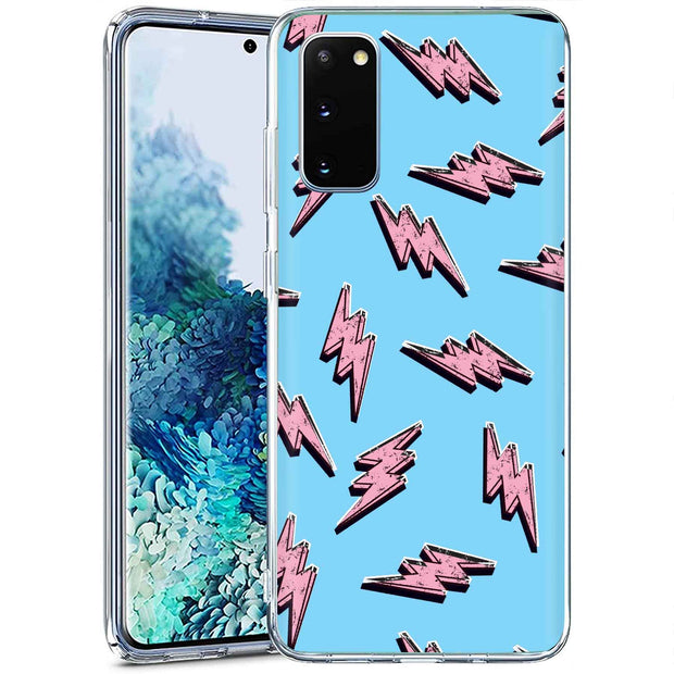 Lightning Shape Print Slim Cover For Samsung Galaxy S (S24, S23, S22, S21 / Plus, FE, Ultra), Print in USA