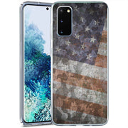 American Flag 2 Print Slim Cover For Samsung Galaxy S (S24, S23, S22, S21 / Plus, FE, Ultra), Print in USA