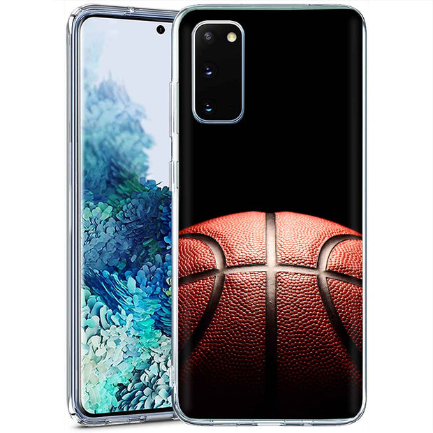 Basketball Fade Print Slim Cover For Samsung Galaxy S (S24, S23, S22, S21 / Plus, FE, Ultra), Print in USA