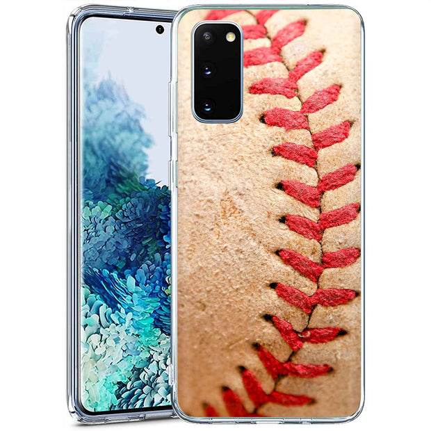 Baseball 2 Print Slim Cover For Samsung Galaxy S (S24, S23, S22, S21 / Plus, FE, Ultra), Print in USA