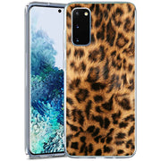 Leopard Skin Print Slim Cover For Samsung Galaxy S (S24, S23, S22, S21 / Plus, FE, Ultra), Print in USA