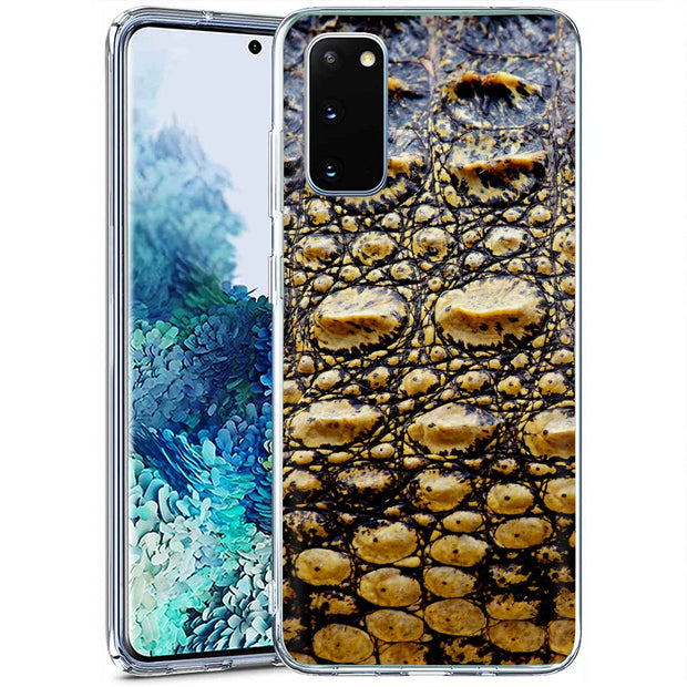 Crocodile 03 Print Slim Cover For Samsung Galaxy S (S24, S23, S22, S21 / Plus, FE, Ultra), Print in USA