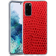 Leather Skin Print Slim Cover For Samsung Galaxy S (S24, S23, S22, S21 / Plus, FE, Ultra), Print in USA