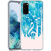 Music Note Print Slim Cover For Samsung Galaxy S (S24, S23, S22, S21 / Plus, FE, Ultra), Print in USA