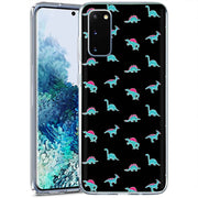 Dinosaurs Shape Print Slim Cover For Samsung Galaxy S (S24, S23, S22, S21 / Plus, FE, Ultra), Print in USA