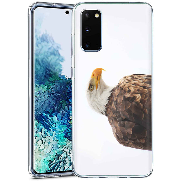 Eagle Photo Print Slim Cover For Samsung Galaxy S (S24, S23, S22, S21 / Plus, FE, Ultra), Print in USA