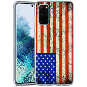 America Flag  Print Slim Cover For Samsung Galaxy S (S24, S23, S22, S21 / Plus, FE, Ultra), Print in USA