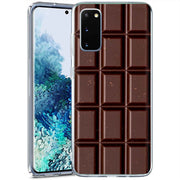 Chocolate Print Slim Cover For Samsung Galaxy S (S24, S23, S22, S21 / Plus, FE, Ultra), Print in USA