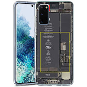 Phone Battery Print Slim Cover For Samsung Galaxy S (S24, S23, S22, S21 / Plus, FE, Ultra), Print in USA