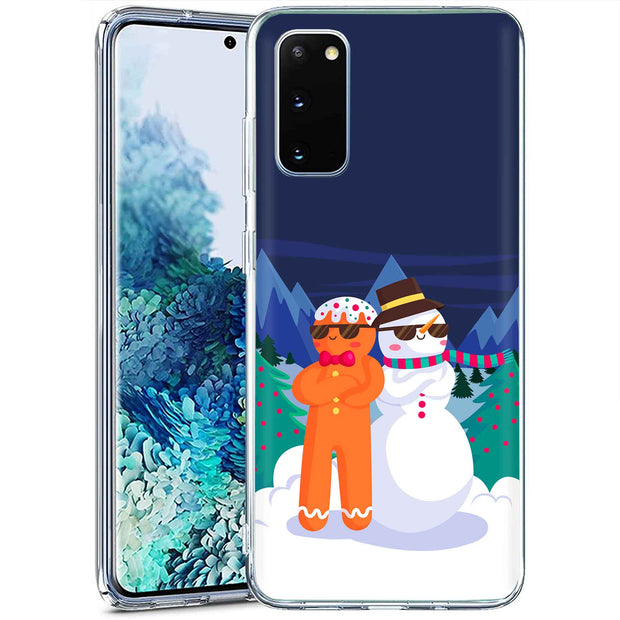 Cool Snowman Print Slim Cover For Samsung Galaxy S (S24, S23, S22, S21 / Plus, FE, Ultra), Print in USA