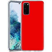 Red Print Slim Cover For Samsung Galaxy S (S24, S23, S22, S21 / Plus, FE, Ultra), Print in USA