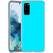 Sky Blue Print Slim Cover For Samsung Galaxy S (S24, S23, S22, S21 / Plus, FE, Ultra), Print in USA