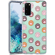 Cat Paw 3 Print Slim Cover For Samsung Galaxy S (S24, S23, S22, S21 / Plus, FE, Ultra), Print in USA