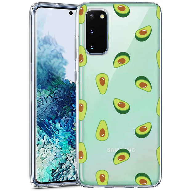 Funny Avocado 8 Print Slim Cover For Samsung Galaxy S (S24, S23, S22, S21 / Plus, FE, Ultra), Print in USA