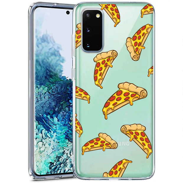 Yummy Pizza Print Slim Cover For Samsung Galaxy S (S24, S23, S22, S21 / Plus, FE, Ultra), Print in USA