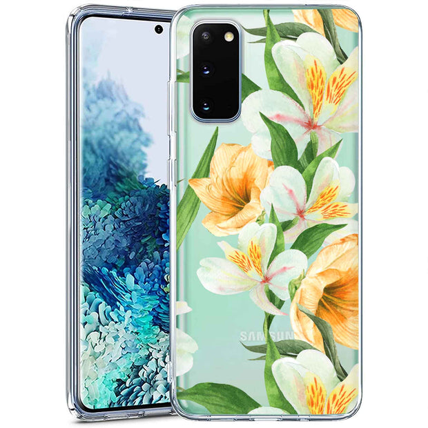 Flower 10 Print Slim Cover For Samsung Galaxy S (S24, S23, S22, S21 / Plus, FE, Ultra), Print in USA