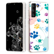 Paw Color 2 Print Slim Cover For Samsung Galaxy S (S24, S23, S22, S21 / Plus, FE, Ultra), Print in USA