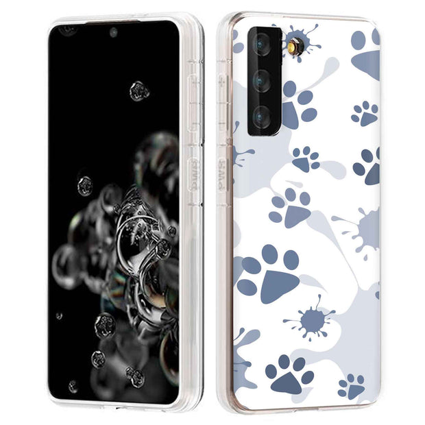 Paw Color 3 Print Slim Cover For Samsung Galaxy S (S24, S23, S22, S21 / Plus, FE, Ultra), Print in USA